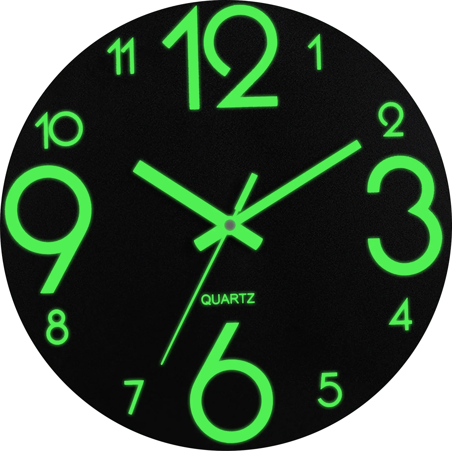 Horloge Murale Originale Ronde Chiffres Lumineux