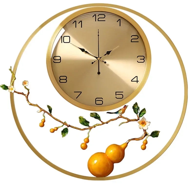Horloge Murale Décorative Design Asiatique