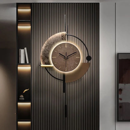 Horloge Murale Design Sophistiqué LED