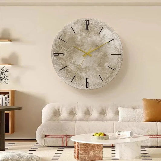 Horloge Murale Atmosphère Lune Douce