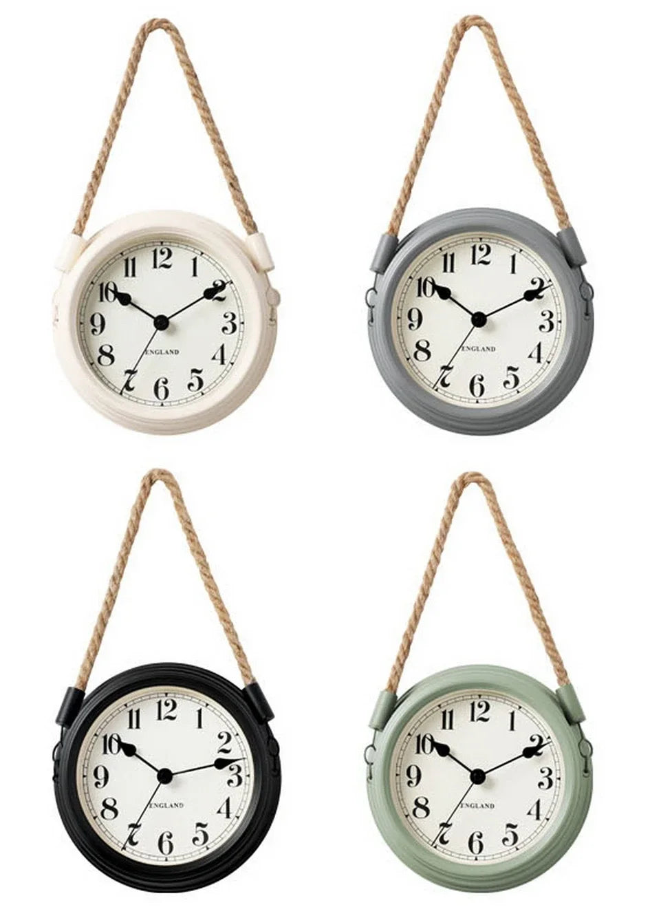 Horloge Suspendue Style Marin Vintage