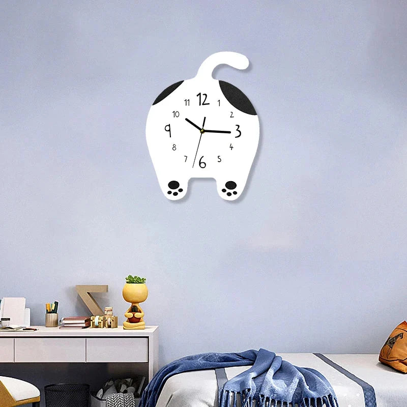 Horloge Chat Design Mignon