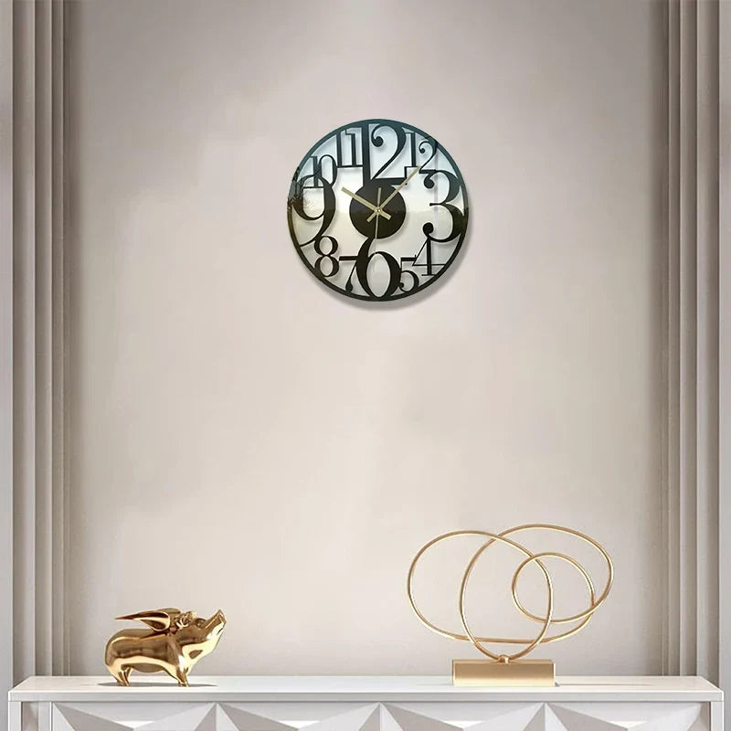 Horloge Murale Grand Chiffres