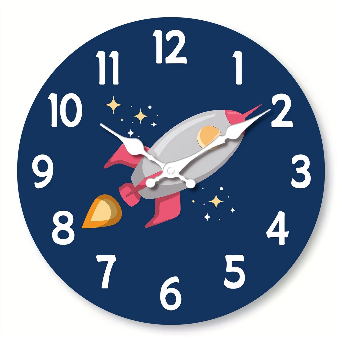 Horloge Enfant Fusée Spatiale