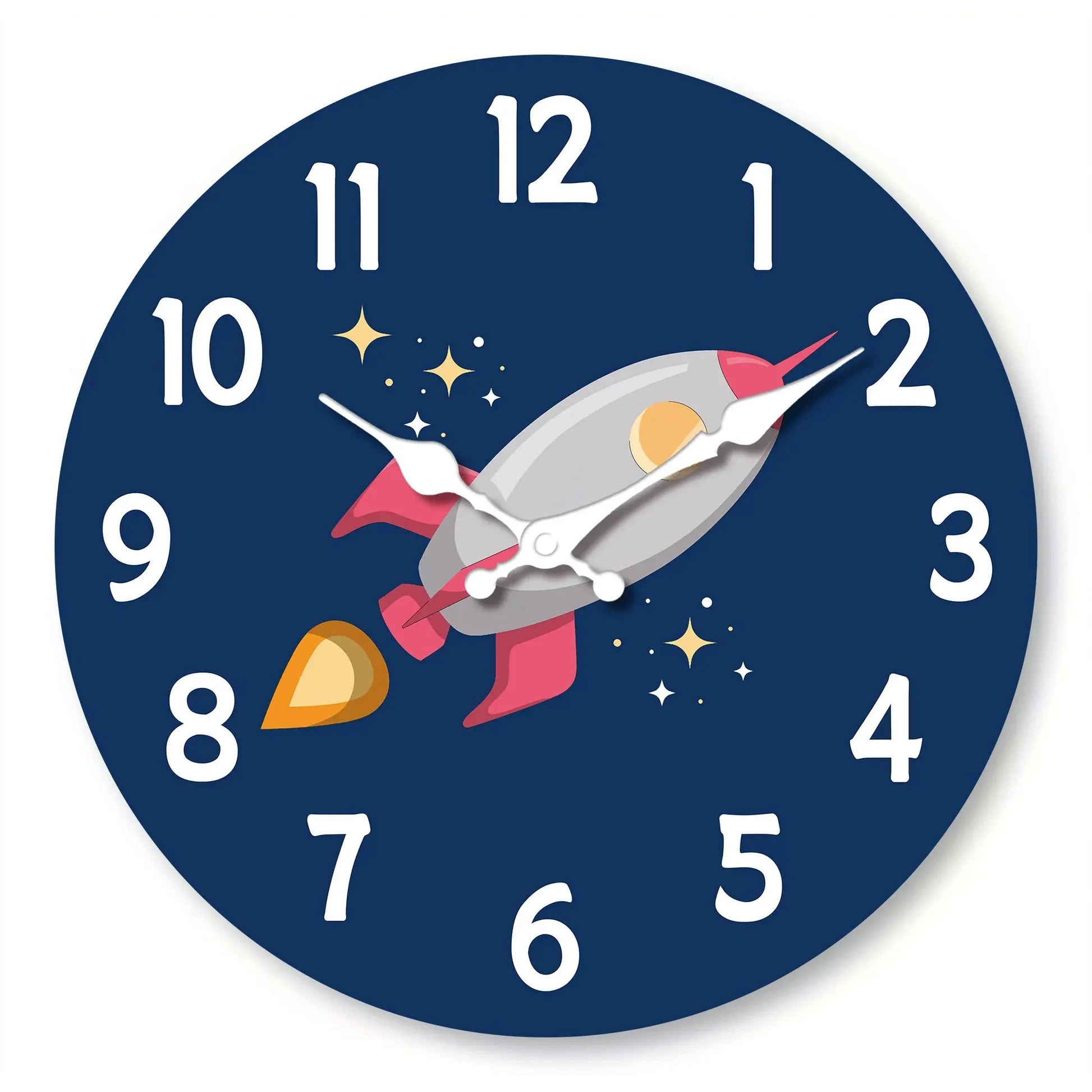 Horloge Enfant Fusée Spatiale