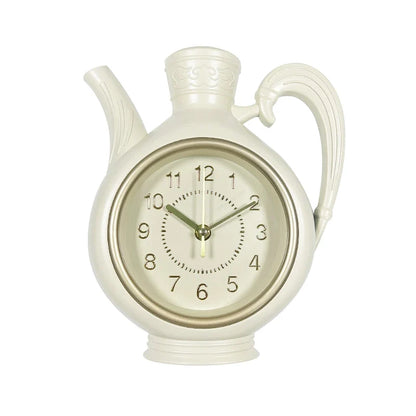 Horloge Murale Originale Design Théière Déco Cuisine