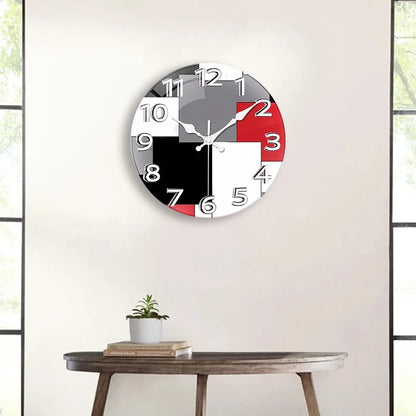 Horloge Moderne Design Abstrait