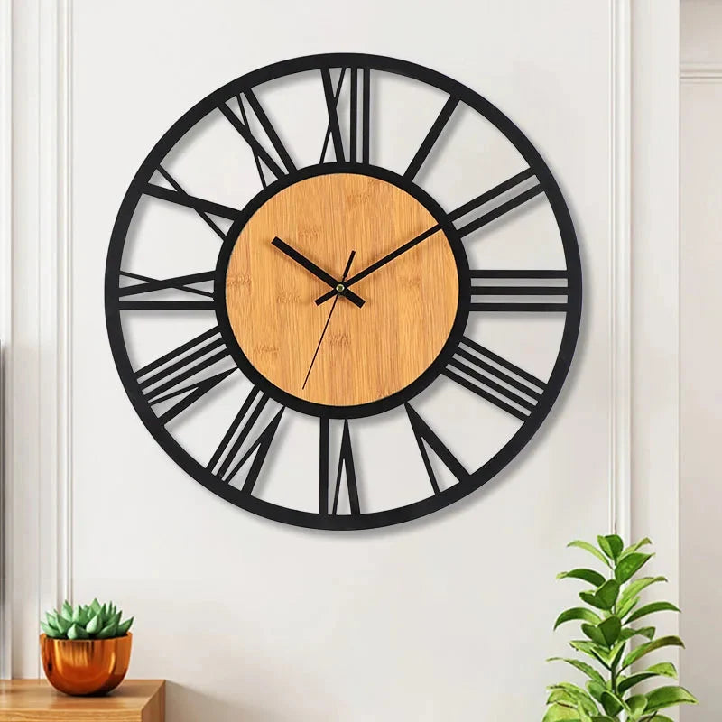 Horloge Murale Chiffres Romains