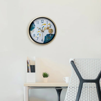 Horloge Décoration Murale Carpes Koï Lotus