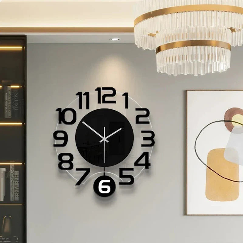 Horloge Murale Silencieuse Moderne