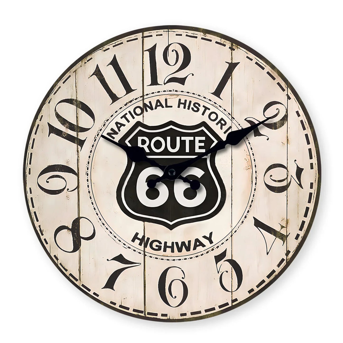 Horloge Murale Route 66 Style Vintage