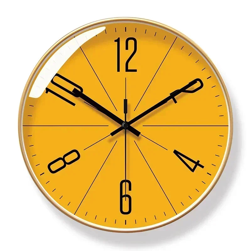 Horloge Murale Moderne Carte du Monde