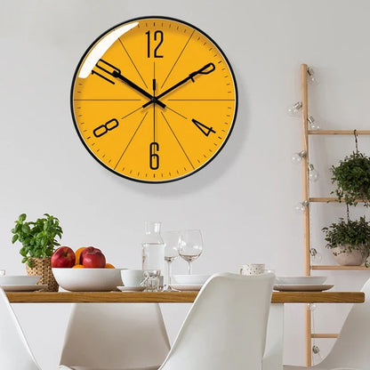 Horloge Murale Silencieuse Design Moderne Quartz