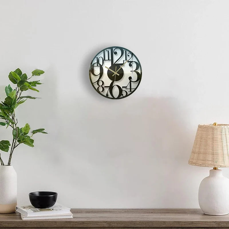 Horloge Murale Grand Chiffres