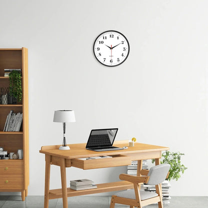 Horloge Murale Décorative Salon – Design Blanc Épuré