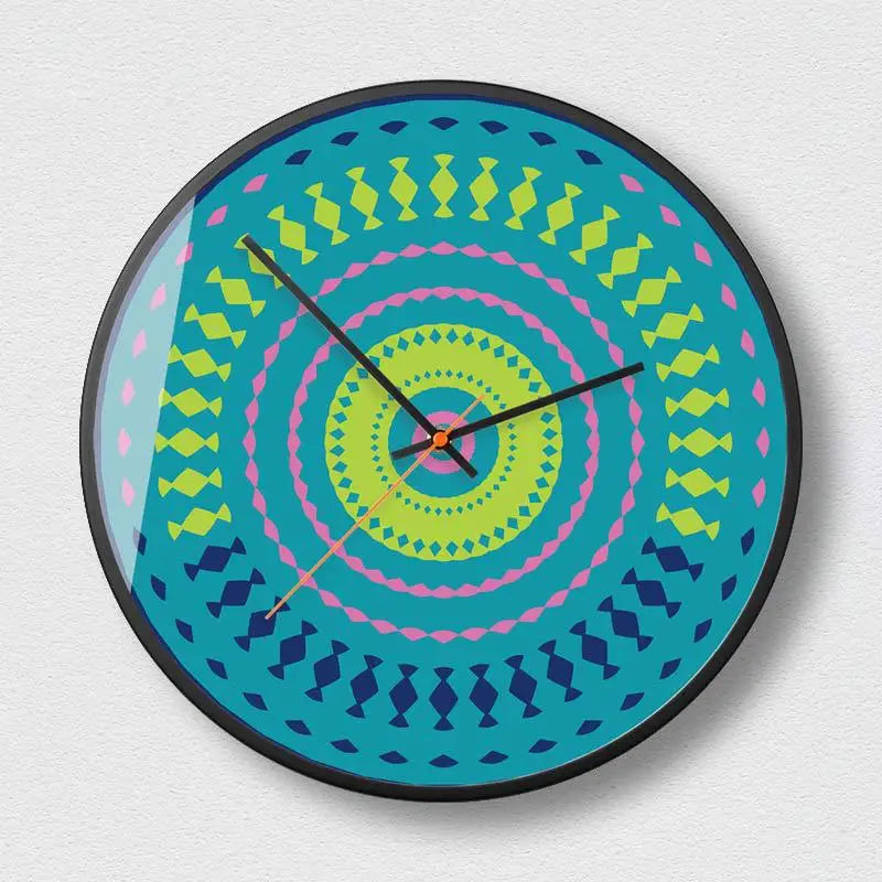 Horloge Murale Design Style Bohème
