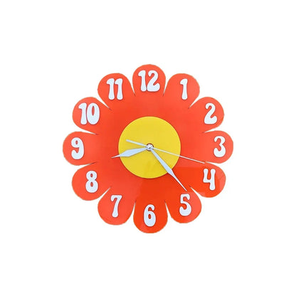 Horloge Murale Fleur