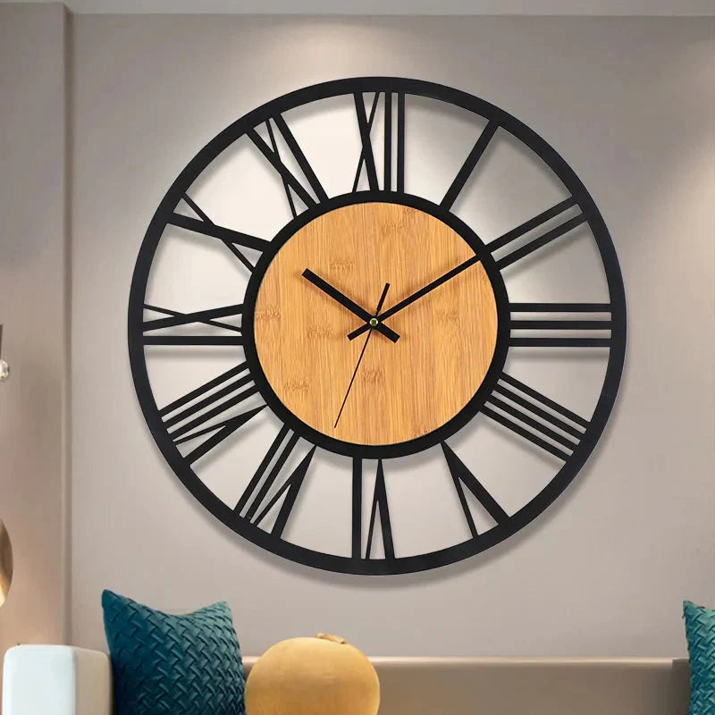 Horloge Murale Chiffres Romains