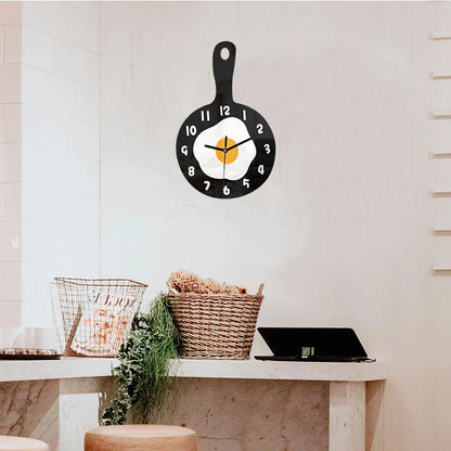 Horloge Murale Design Oeuf Sur le Plat