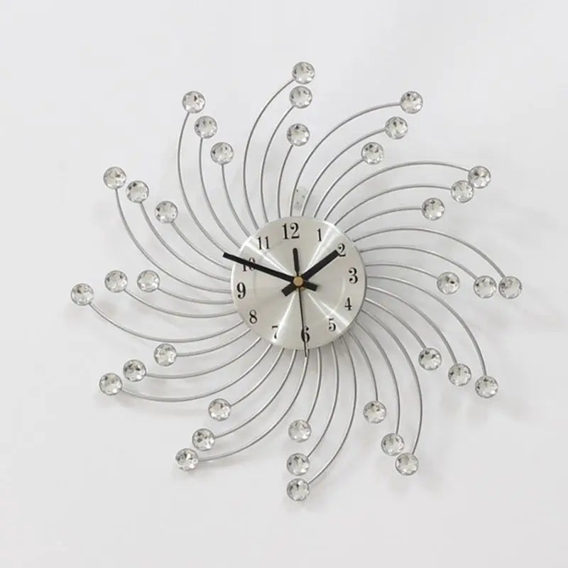Horloge Murale diamants