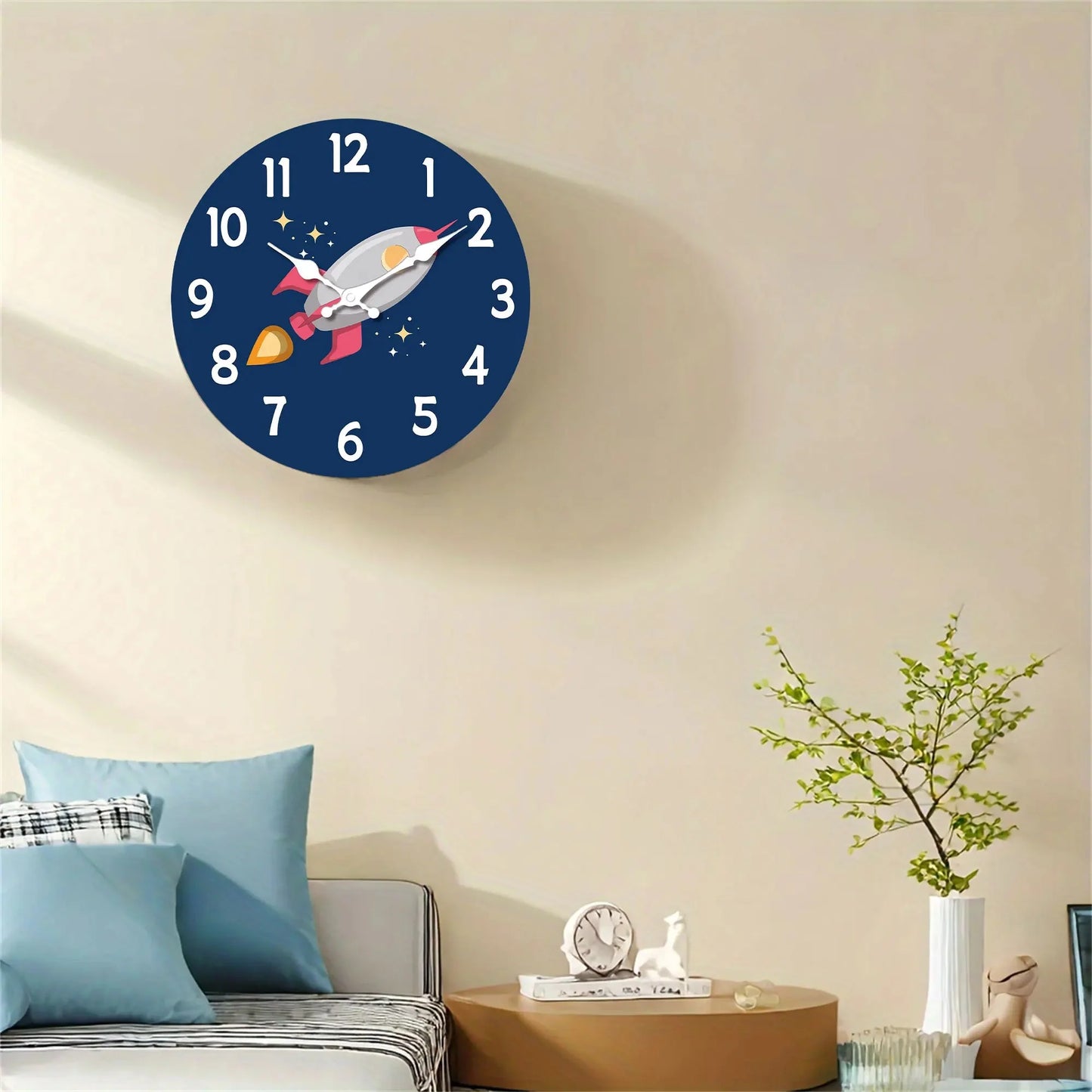 Horloge Enfant Fusée Spatiale