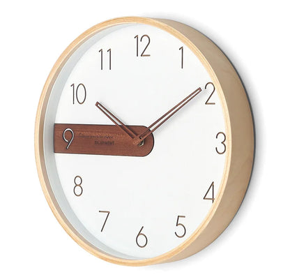 Horloge Murale Moderne Bois Ins Créative Simple