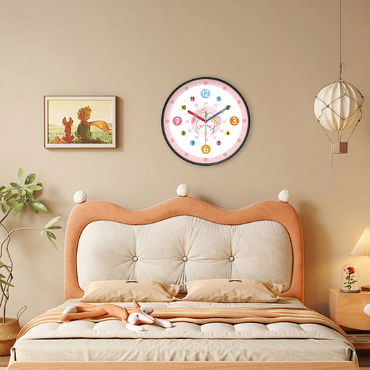 Horloge Enfant Lapin Rose