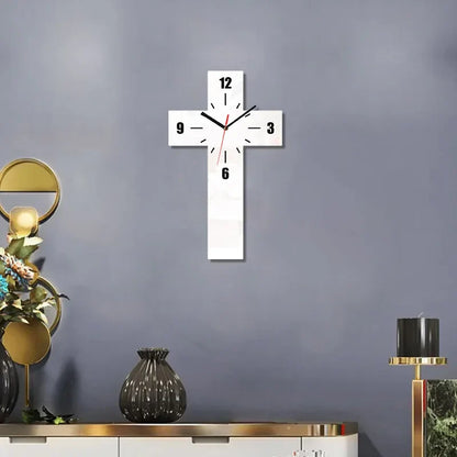 Horloge Murale Design Croix