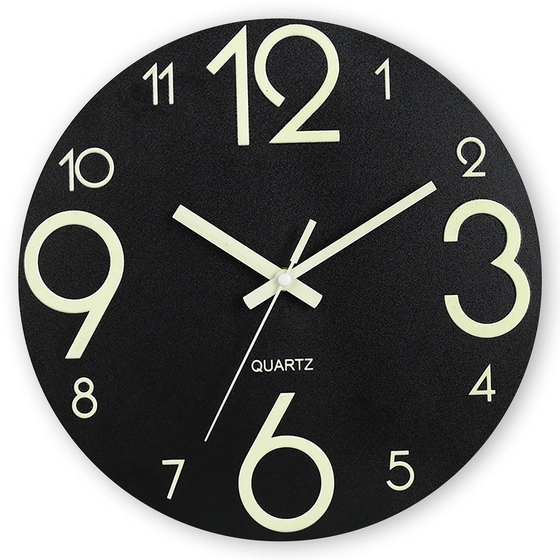 Horloge Murale Originale Ronde Chiffres Lumineux
