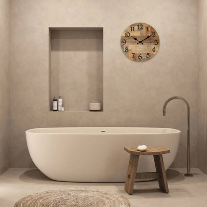 Horloge Murale Bois Style Moderne