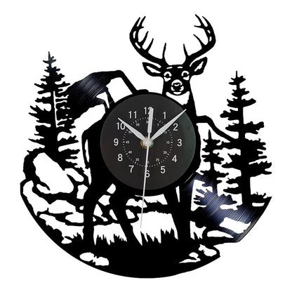 Horloge Murale Vintage Style Vinyle