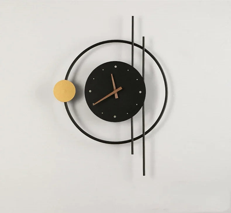 Horloge Murale Design Géométrique Style Nordique