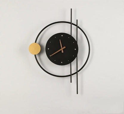 Horloge Murale Design Géométrique Style Nordique