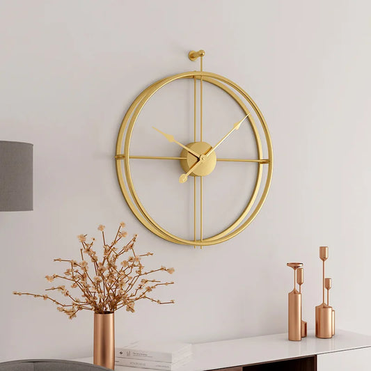 Horloge Murale Design Cercle Minimaliste