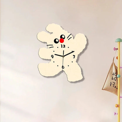 Horloge Enfant Petit Lapin Noir