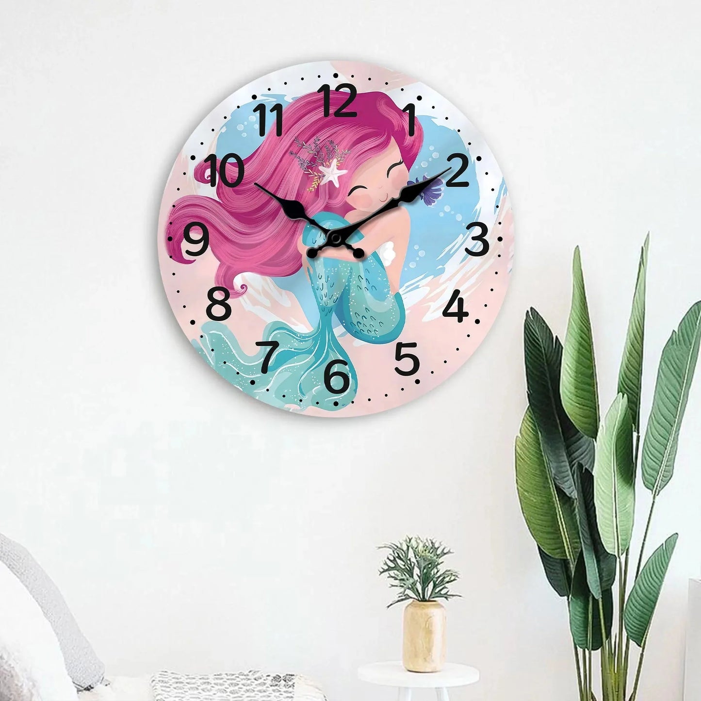 Horloge Enfant Petite Sirène