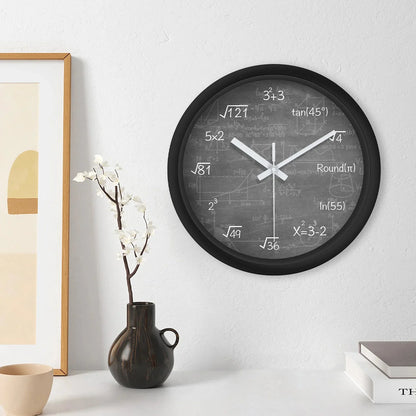Horloge Enfant Formules Mathématiques