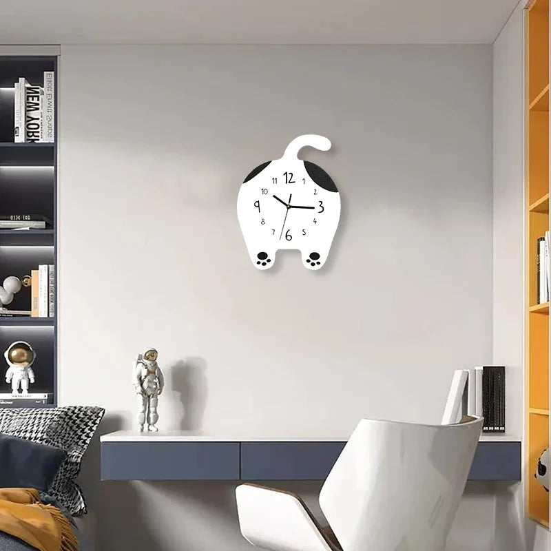 Horloge Chat Design Mignon