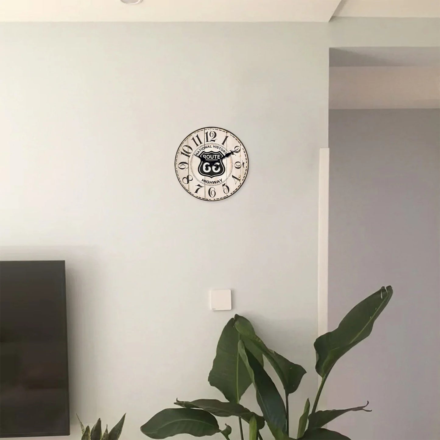 Horloge Murale Route 66 Style Vintage