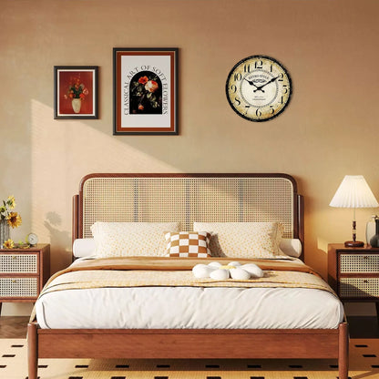 Horloge Murale Vintage Design Horloger Parisien Rétro