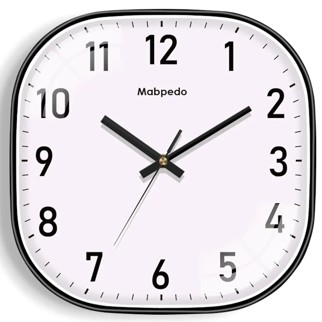 Horloge Murale Moderne Carrée