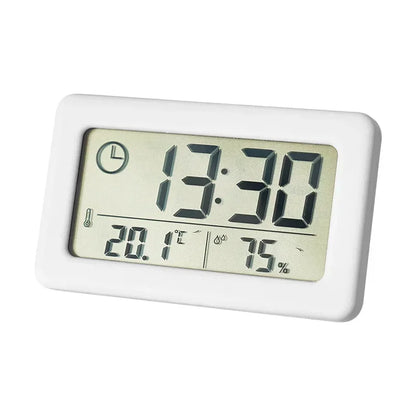 Horloge Murale Digitale Design Compact avec Thermomètre & Hygromètre