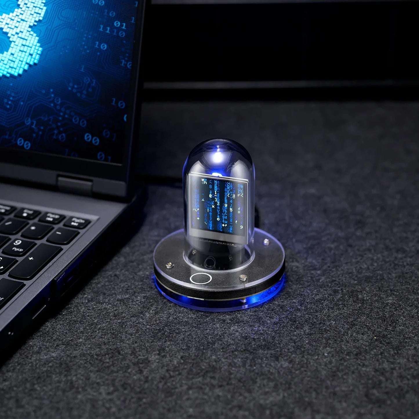 Horloge Nixie Style Gaming LED Numérique Pour Bureau