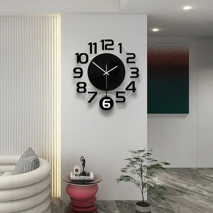 Horloge Murale Silencieuse Moderne