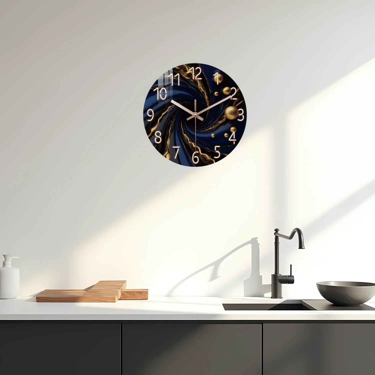 Horloge Murale Art Abstrait