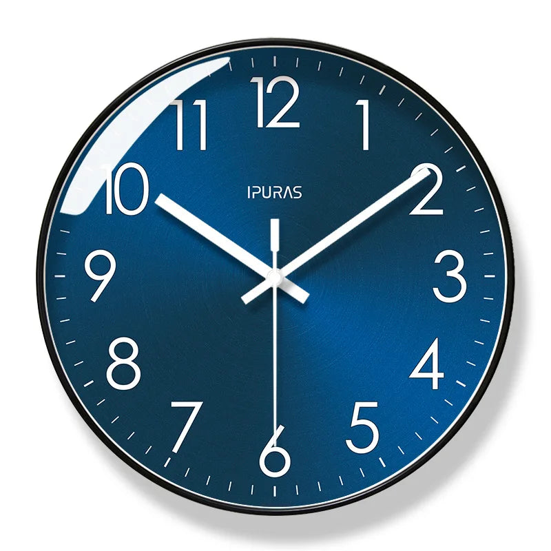 Horloge Murale Silencieuse Design Moderne Quartz