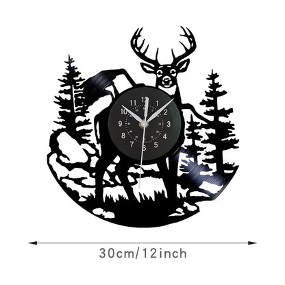 Horloge Murale Vintage Style Vinyle