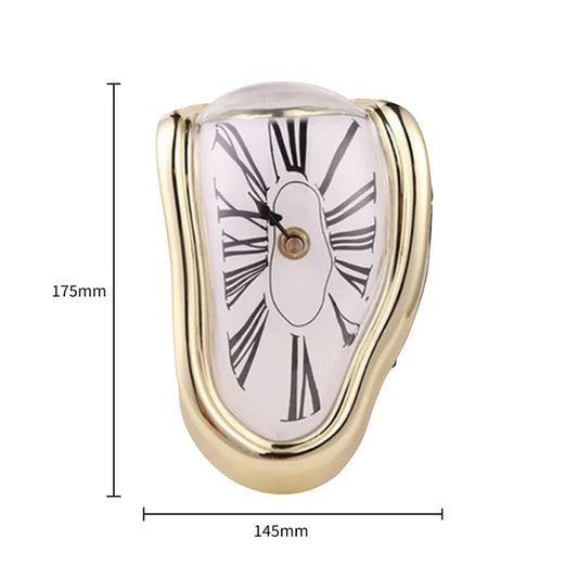 Horloge Chiffres Romains Design Surréaliste