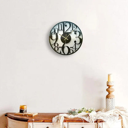 Horloge Murale Grand Chiffres