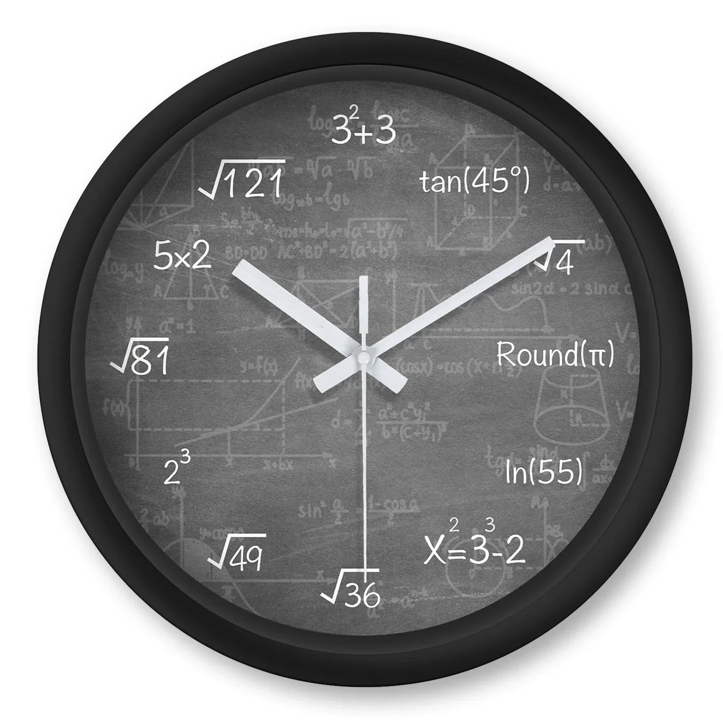 Horloge Enfant Formules Mathématiques